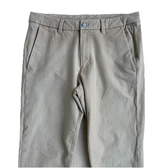 lululemon athletica Other - Lululemon Pants Mens 32x31 Khaki Tan Canvas Commission Slim Fit Tapered Chino